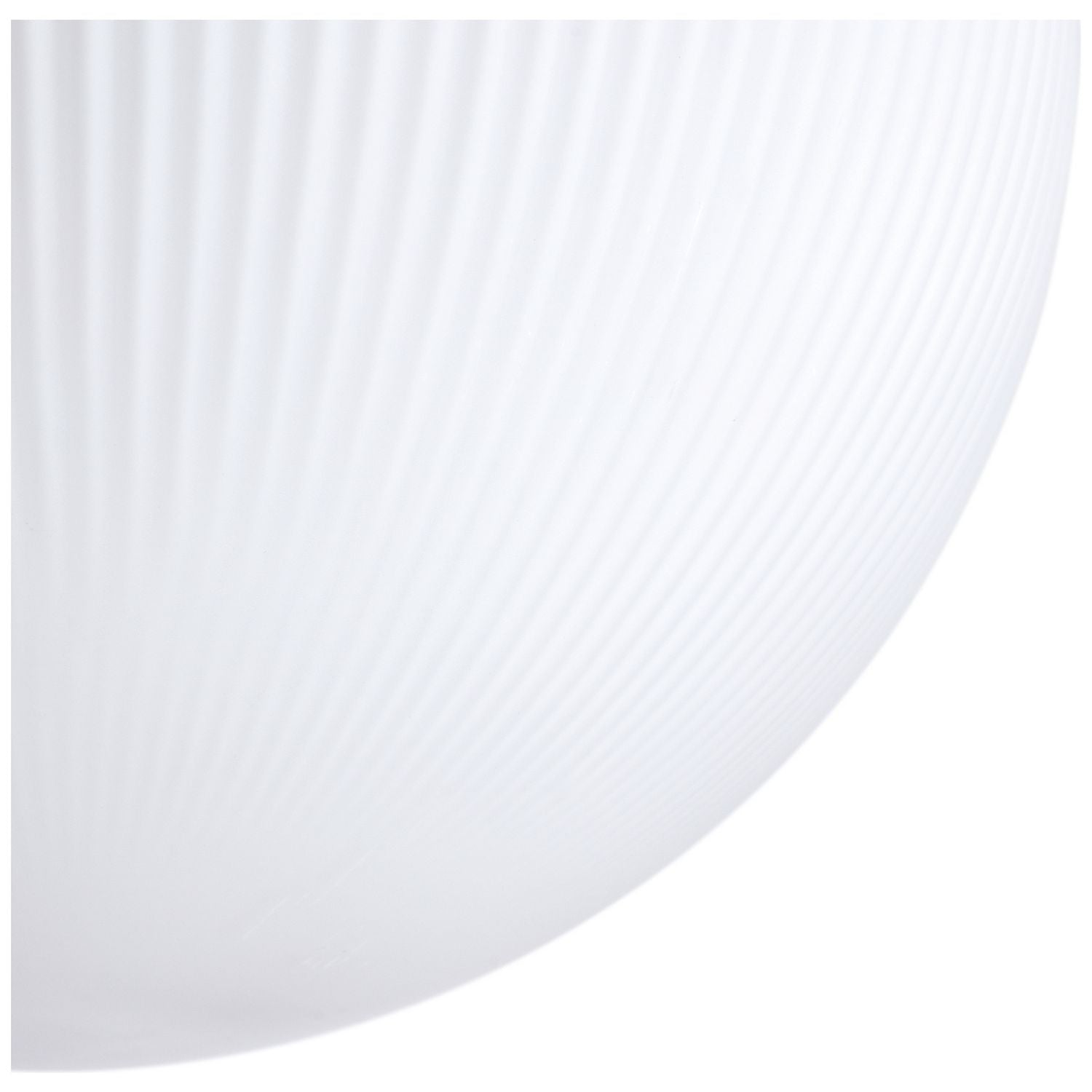 Habitat ribbed opal glass globe ceiling light white - British product