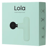 Lola mint green massage gun (British brand)