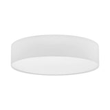 Eglo white fabric ceiling light 57cm, imported from the UK
