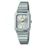 Casio silver stainless steel bracelet watch, imported from the UK