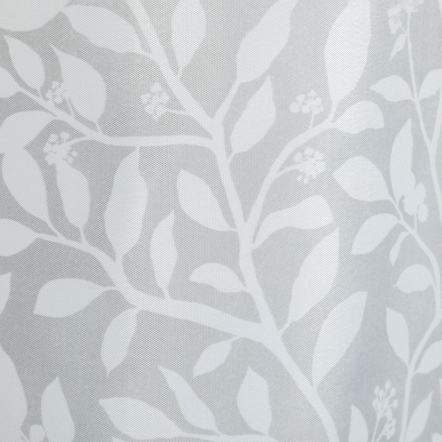 Argos Home floral shower curtain grey 180x180cm - British product