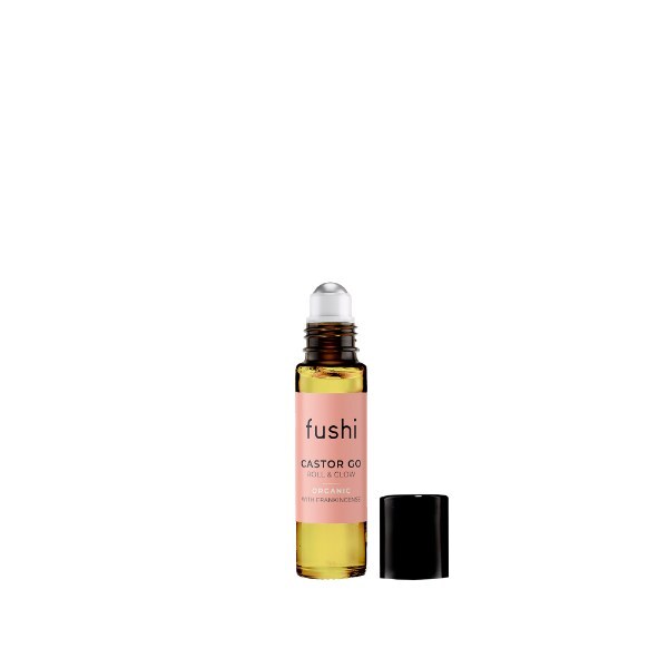 Fushi Castor Oil roll-on with Frankincense 10ml (British brand)