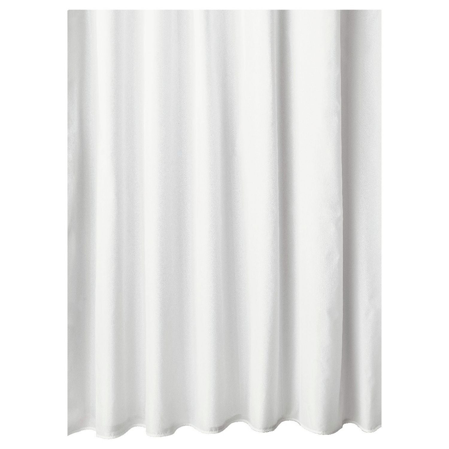 Argos Home anti-bacterial white botanical shower curtain 180x180cm, imported from the UK