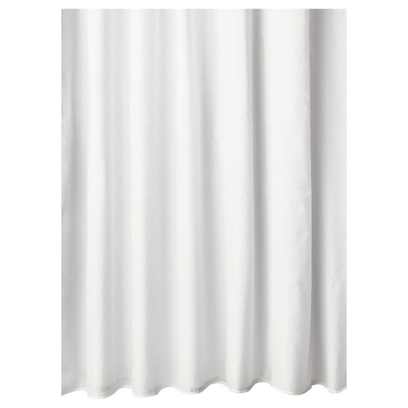 Argos Home anti-bacterial white botanical shower curtain 180x180cm, imported from the UK