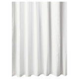 Argos Home anti-bacterial white botanical shower curtain 180x180cm, imported from the UK