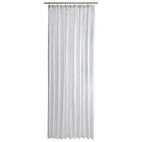Argos Home anti-bacterial white botanical shower curtain 180x180cm, imported from the UK
