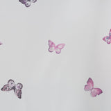 Argos Home pink butterfly shower curtain 180x180cm (British brand)