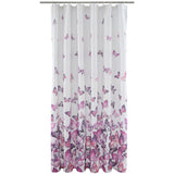 Argos Home pink butterfly shower curtain 180x180cm (British brand)