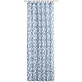 Argos Home blue seashell shower curtain 180x180cm, UK version