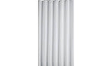 Argos Home plain white shower curtain 180x180cm - British product