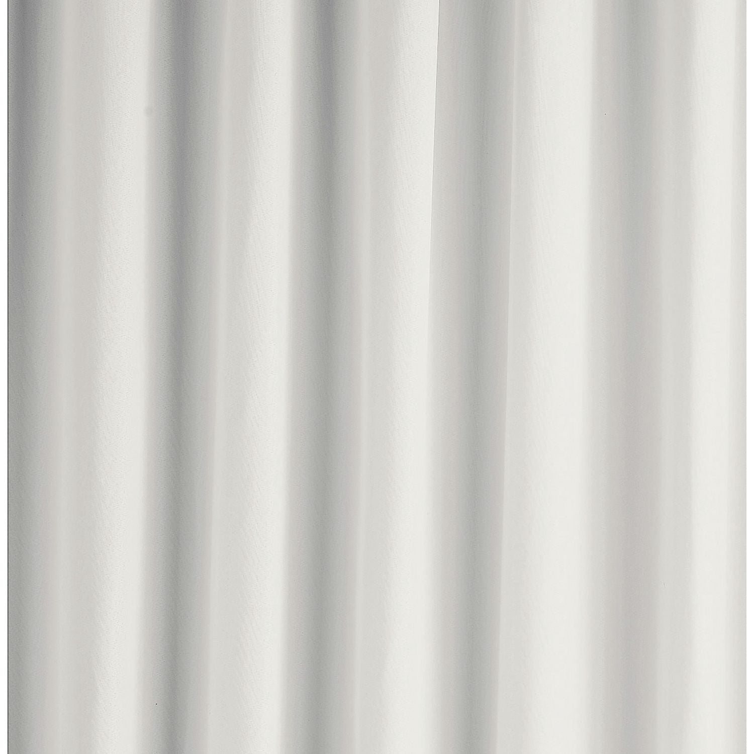 Argos Home plain white shower curtain 180x180cm - British product