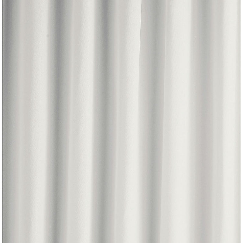 Argos Home plain white shower curtain 180x180cm - British product