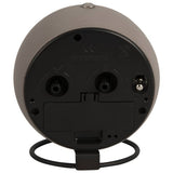 Karlsson Nirvana Globe analogue alarm clock warm grey 10cm, UK version
