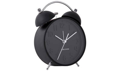Argos Karlsson Iconic Analogue Alarm Clock - Black- Buy online at McGrocer