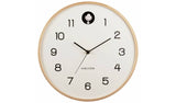 Karlsson cuckoo wall clock birch white 31.5cm - British product