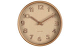 Karlsson analogue wall clock sand brown 22cm, imported from the UK