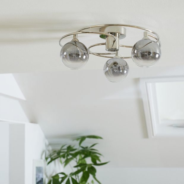 Argos Home Ombre Glass ceiling light 41cm - British product