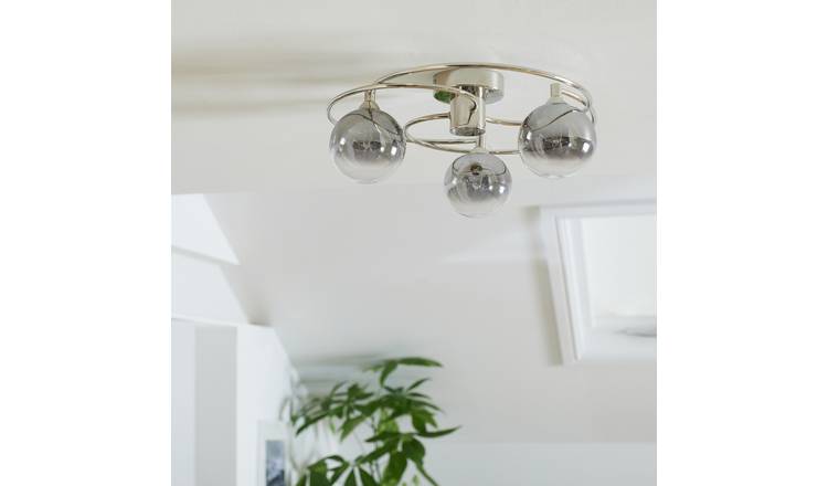Argos Home Ombre Glass ceiling light 41cm - British product