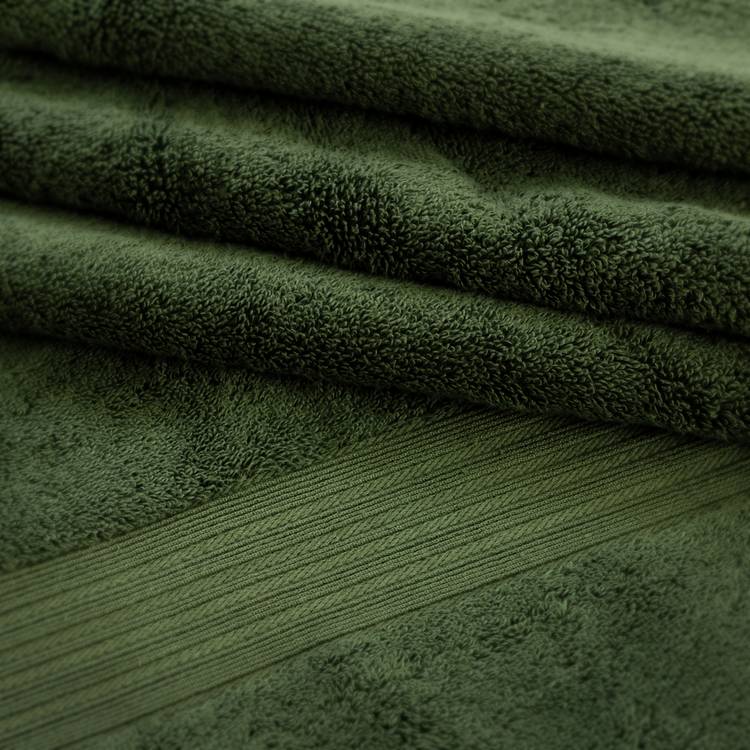Habitat hand towel forest green 90x50cm, imported from the UK