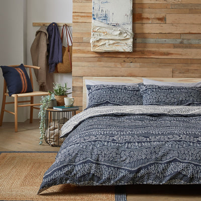 Argos Habitat Cotton Scandi Blue Bedding Set - Single- Buy online at McGrocer