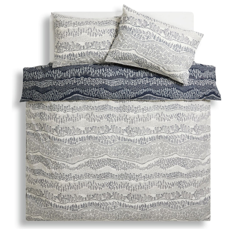Habitat Scandi Blue bedding set single, UK version