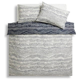 Habitat Scandi Blue bedding set single, UK version