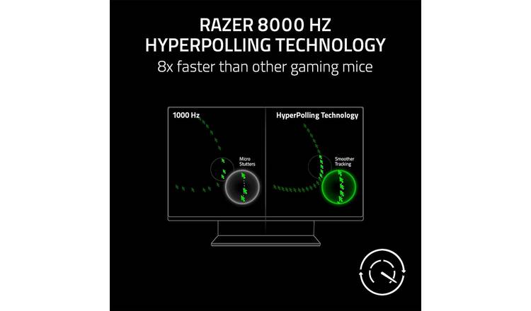 Razer DeathAdder V3 wired gaming mouse black, UK version