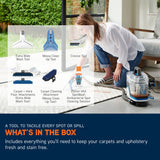 Vax SpotWash Home Duo spot carpet cleaner with tools (British brand)