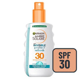 Garnier Ambre Solaire Invisible Protect SPF 30 Refresh Sun Cream Spray   200ml GOODS M&S   