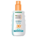 Garnier Ambre Solaire Invisible Protect SPF 30 Refresh Sun Cream Spray   200ml GOODS M&S   