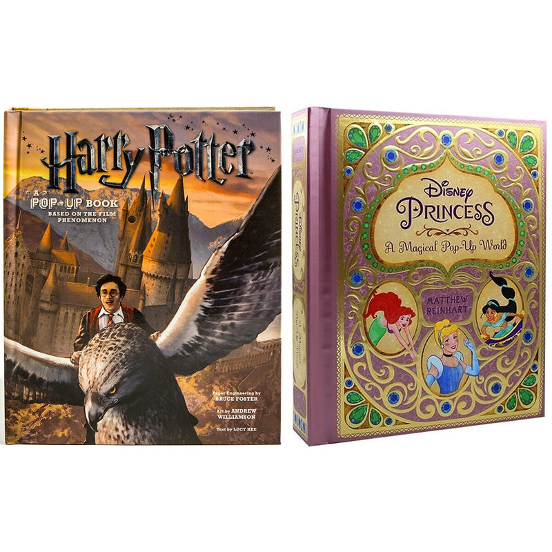 Disney Princess Harry Potter pop-up book - British product