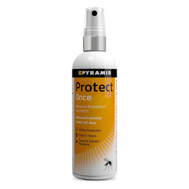 Pyramid Protect Once Mosquito Repellent with DEET   100ml