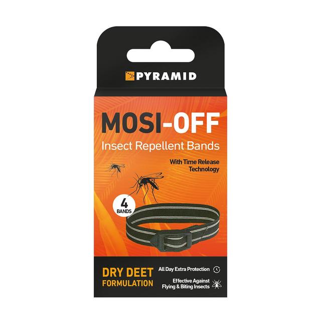 Pyramid Mosi-Off Mosquito Repellent Bands   4 per pack GOODS M&S   