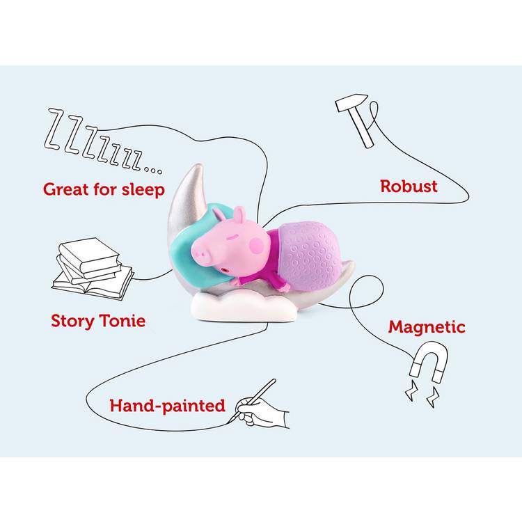 tonies Peppa Bedtime Stories audio tonie, imported from the UK