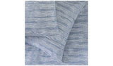 Habitat blue white stripe bedding set single - British product