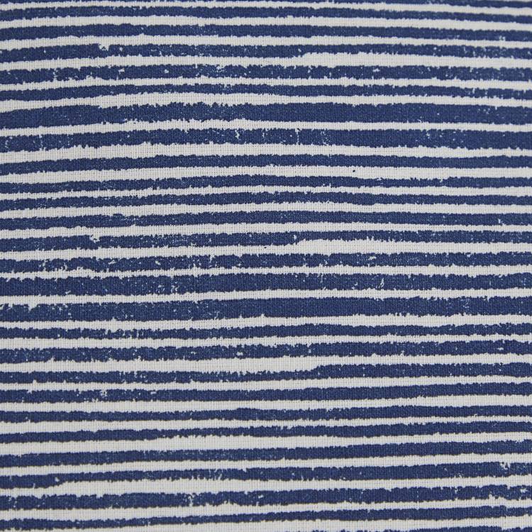 Habitat blue white stripe bedding set single - British product