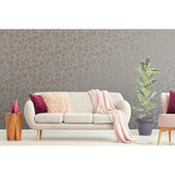 Superfresco Milan wallpaper rose gold W52cm x L10m - British product