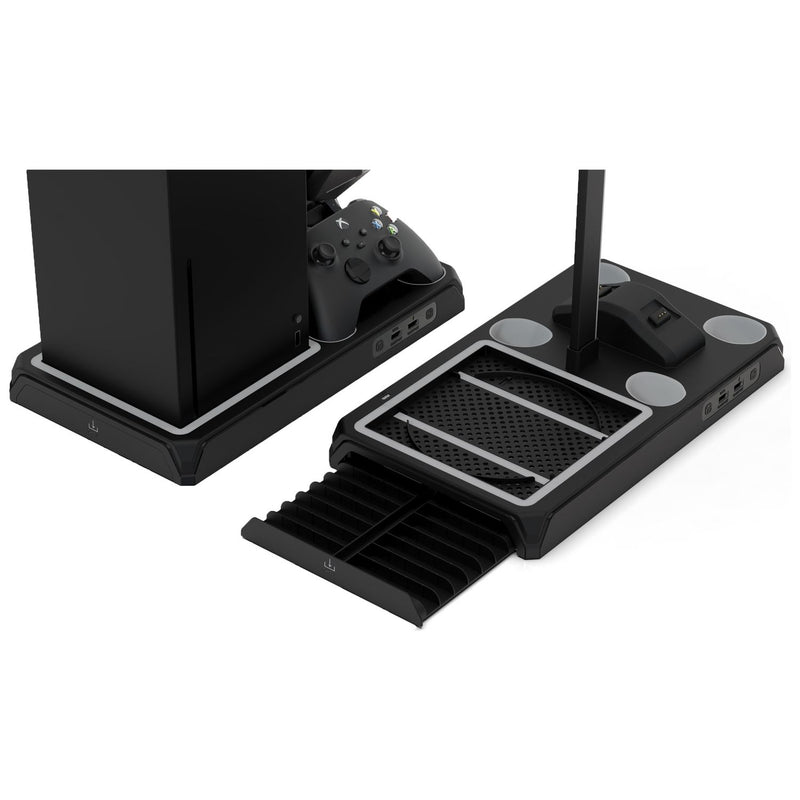 iMP DLX Multi-Function Stand for Xbox with battery packs (British brand)