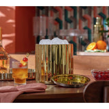 Habitat gold tone ice bucket 20cm, imported from the UK