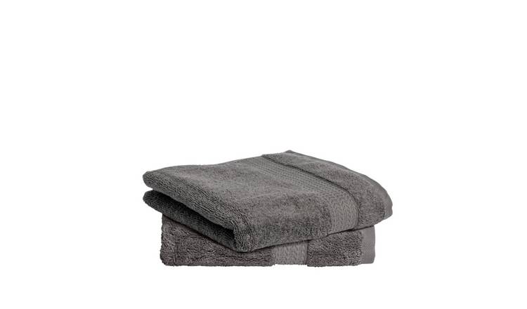 Habitat face cloth grey 30cm, UK version