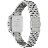 Olivia Burton blue dial stainless steel watch, UK version
