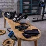 Pro Power Boxing Set black pads gloves skipping rope (British brand)