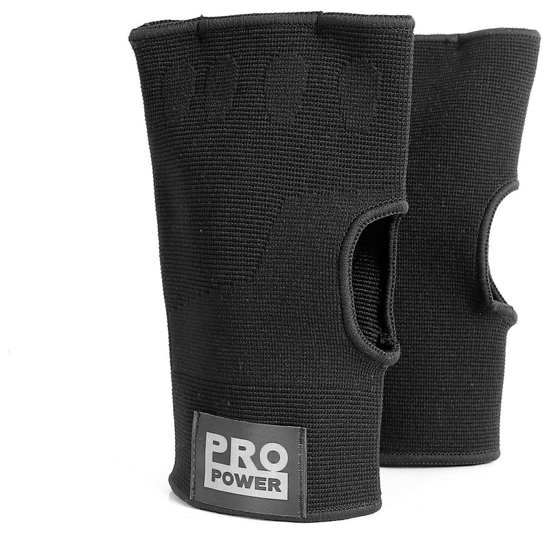Pro Power Boxing Set black pads gloves skipping rope (British brand)