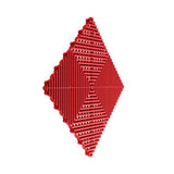 Swisstrax Ribtrax Pro Racing Red garage tiles, 4m², imported from the UK
