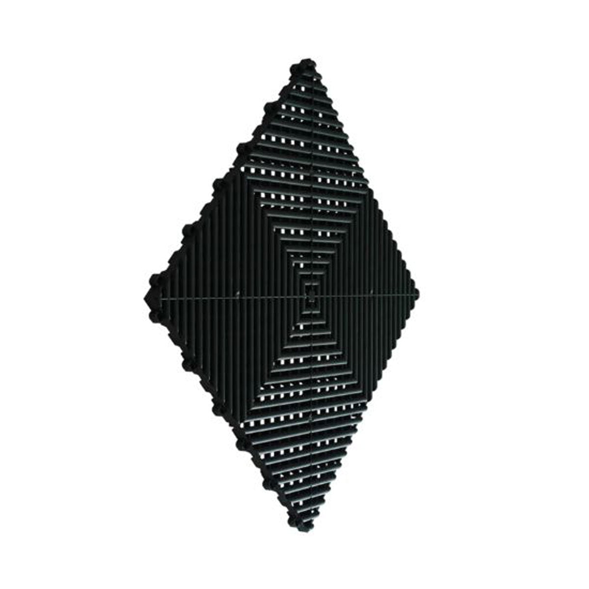 Swisstrax Ribtrax Pro garage tiles Jet Black (British brand)