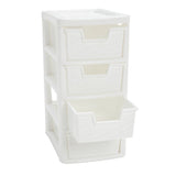 Argos Home rattan storage tower 4-drawer white, imported from the UK