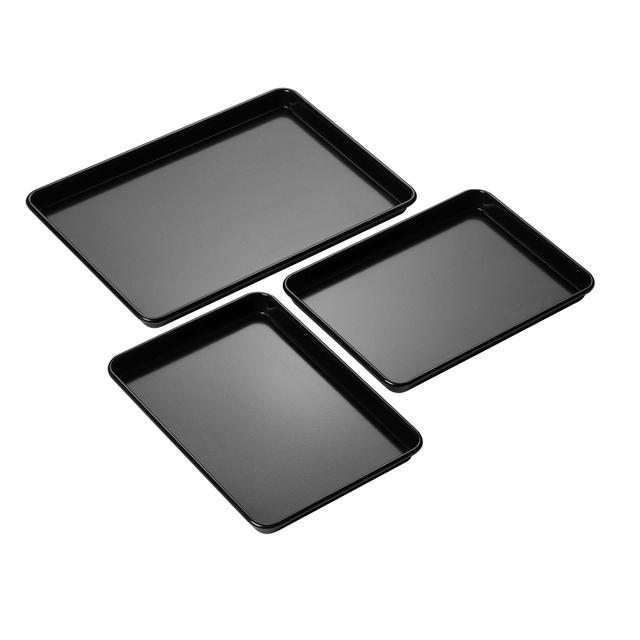 Tala 3 Non-stick Baking and Oven Trays   3 per pack GOODS M&S   