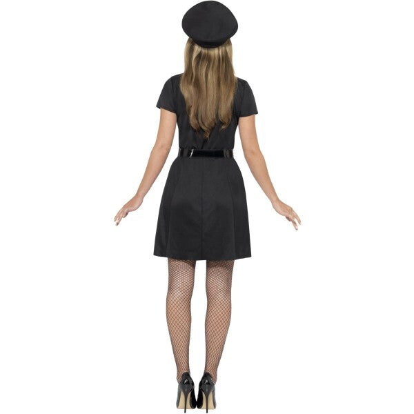 Smiffys Special Constable costume in black with hat and belt (British brand)
