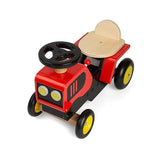 Bigjigs Toys Wooden Ride on Tractor GOODS Superdrug   