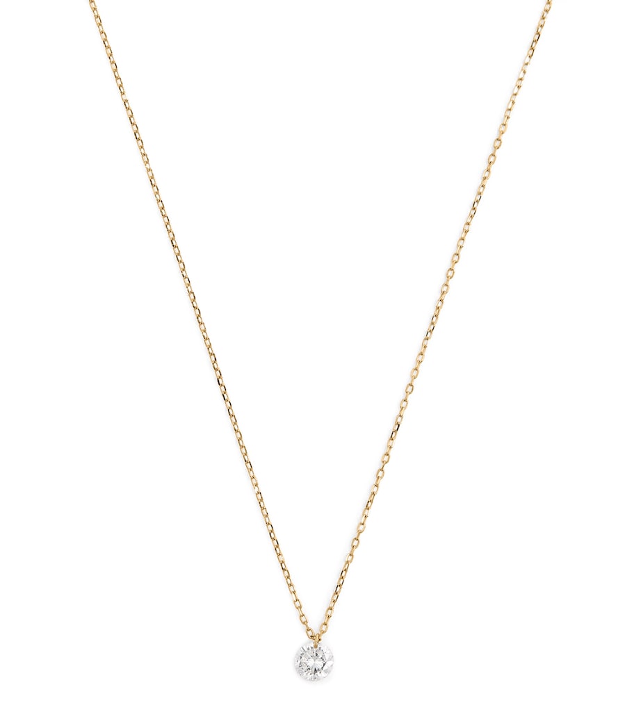 Persée Danaé necklace yellow gold diamonds, imported from the UK